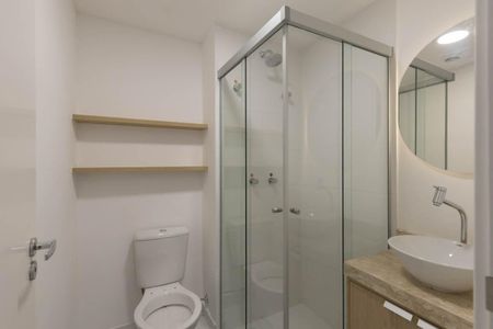 Apartamento para alugar com 27m², 1 quarto e sem vaga Apartamento para alugar com 27m², 1 quarto e sem vagaBanheiro