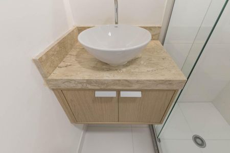 Apartamento para alugar com 27m², 1 quarto e sem vaga Apartamento para alugar com 27m², 1 quarto e sem vagaBanheiro