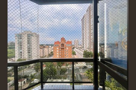 Vista da Vista da Sacada da Sala de apartamento à venda com 3 quartos, 67m² em Mansões Santo Antônio, Campinas