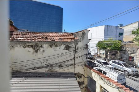 Vista da Sala/Cozinha de apartamento para alugar com 1 quarto, 40m² em Cidade Nova, Rio de Janeiro