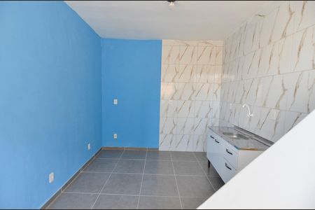 Sala/Cozinha de apartamento para alugar com 1 quarto, 40m² em Cidade Nova, Rio de Janeiro