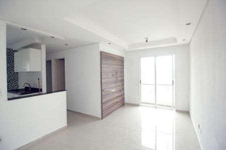 Sala de apartamento para alugar com 2 quartos, 50m² em Parque Erasmo Assunção, Santo André