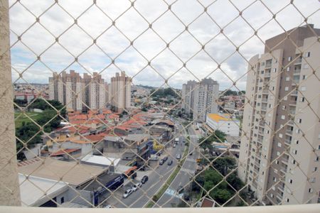 Varanda da Sala de apartamento para alugar com 2 quartos, 50m² em Parque Erasmo Assunção, Santo André
