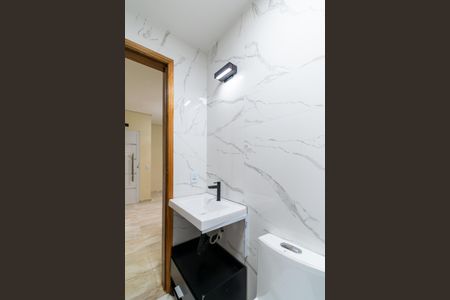 Studio para alugar com 30m², 1 quarto e sem vaga Studio para alugar com 30m², 1 quarto e sem vagaBanheiro