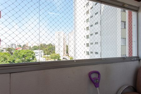 Varanda da Sala  de apartamento à venda com 2 quartos, 49m² em Vila Taquari, São Paulo