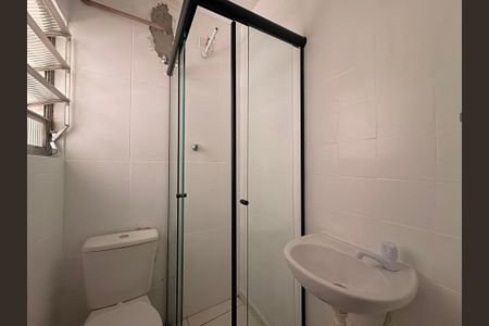 Studio para alugar com 22m², 1 quarto e sem vaga Studio para alugar com 22m², 1 quarto e sem vagaBanheiro