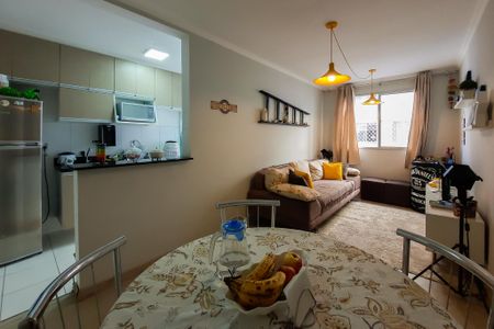 Sala de apartamento para alugar com 2 quartos, 55m² em Taboão, São Bernardo do Campo