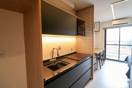 Studio de kitnet/studio para alugar com 1 quarto, 26m² em Jardim das Acacias, São Paulo