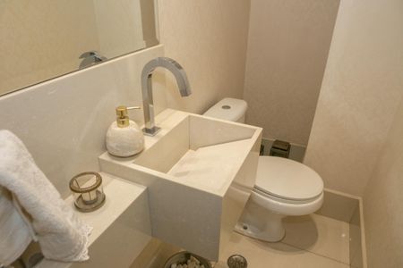 Lavabo de apartamento à venda com 3 quartos, 112m² em Perdizes, São Paulo