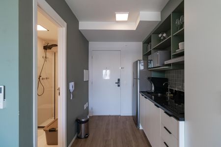 Studio para alugar com 28m², 1 quarto e sem vaga Studio para alugar com 28m², 1 quarto e sem vagaCozinha