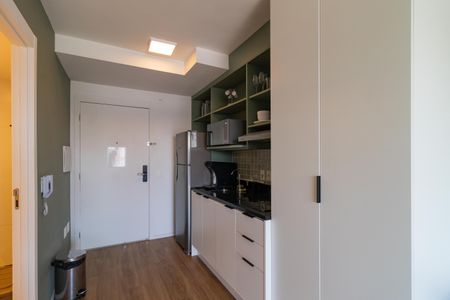 Studio para alugar com 28m², 1 quarto e sem vaga Studio para alugar com 28m², 1 quarto e sem vagaCozinha
