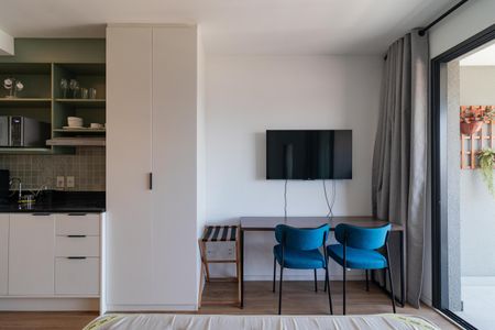 Studio para alugar com 28m², 1 quarto e sem vaga Studio para alugar com 28m², 1 quarto e sem vagaStudio