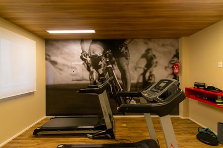 Apartamento para alugar com 33m², 2 quartos e sem vaga Apartamento para alugar com 33m², 2 quartos e sem vagaÁrea comum - Academia