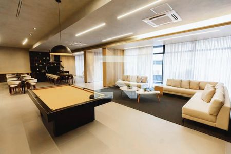 Studio para alugar com 26m², 1 quarto e sem vaga Studio para alugar com 26m², 1 quarto e sem vagaÁrea comum - Salão de jogos