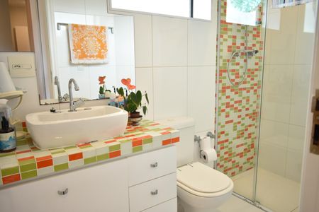 Apartamento à venda com 145m², 3 quartos e 2 vagasBanheiro da Suíte 1