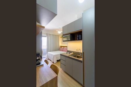 Studio para alugar com 25m², 1 quarto e sem vagaCozinha