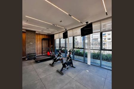 Studio para alugar com 25m², 1 quarto e sem vagaAcademia