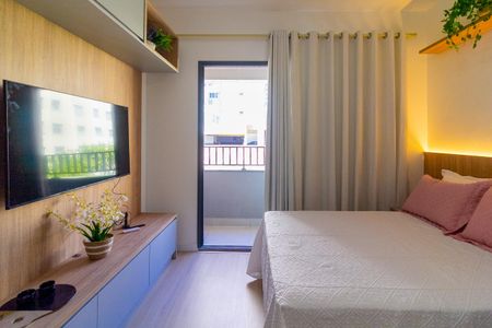 Studio para alugar com 25m², 1 quarto e sem vagaQuarto