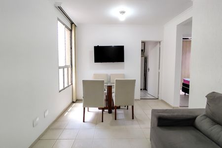 Sala de apartamento à venda com 2 quartos, 55m² em Jardim America, Belo Horizonte