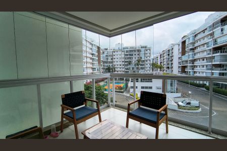 Varanda de apartamento para alugar com 2 quartos, 74m² em Recreio dos Bandeirantes, Rio de Janeiro
