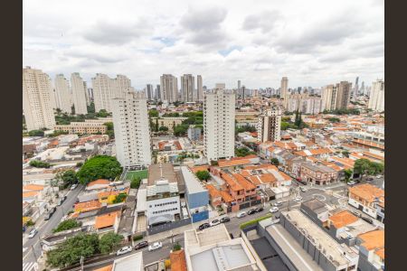 Quarto - Vista da Varanda de apartamento à venda com 1 quarto, 42m² em Mooca, São Paulo