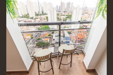 Quarto - Varanda de apartamento à venda com 1 quarto, 42m² em Mooca, São Paulo