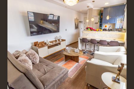 Sala de apartamento à venda com 1 quarto, 42m² em Mooca, São Paulo