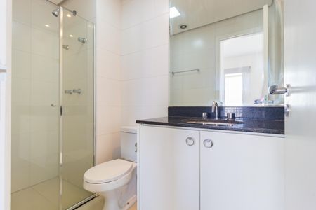 Apartamento para alugar com 40m², 1 quarto e 1 vaga Apartamento para alugar com 40m², 1 quarto e 1 vagaBanheiro