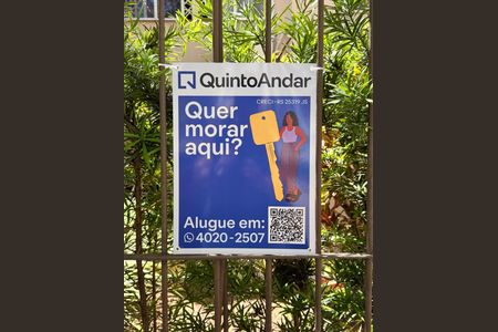 Apartamento para alugar com 42m², 1 quarto e sem vagaplaquinha instalada com código OBIW-418 no dia 18/11