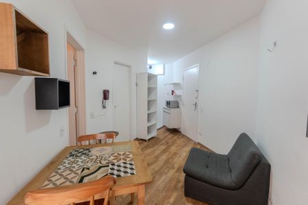 Sala de apartamento para alugar com 1 quarto, 32m² em Bela Vista, São Paulo