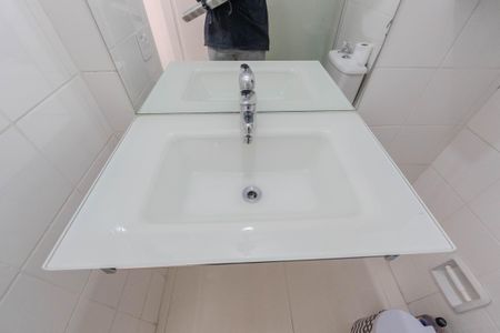 Banheiro de apartamento para alugar com 1 quarto, 32m² em Bela Vista, São Paulo