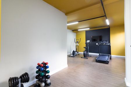 Apartamento para alugar com 35m², 2 quartos e sem vaga Apartamento para alugar com 35m², 2 quartos e sem vagaÁrea comum - Academia