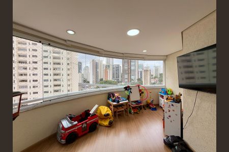 Sacada de apartamento para alugar com 3 quartos, 115m² em Brooklin, São Paulo