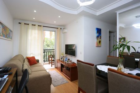 sala  de apartamento à venda com 2 quartos, 47m² em Vila Andrade, São Paulo