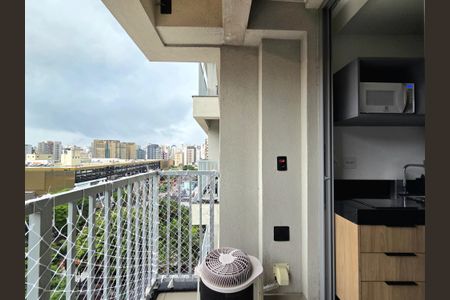 Studio para alugar com 21m², 1 quarto e sem vagaVaranda