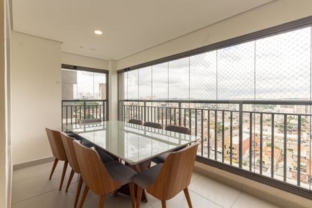 Varanda da Sala de apartamento à venda com 3 quartos, 84m² em Vila Aricanduva, São Paulo