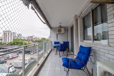 Sala Varanda de apartamento para alugar com 3 quartos, 92m² em Tijuca, Rio de Janeiro