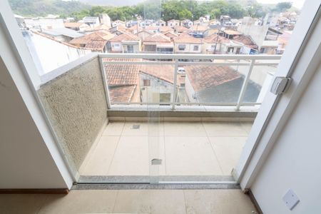 Apartamento para alugar com 80m², 2 quartos e 1 vagaVaranda do Quarto 2