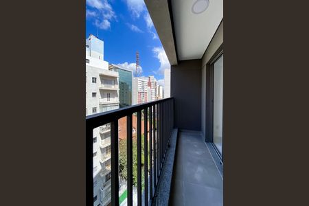 Studio à venda com 30m², 1 quarto e sem vagaVaranda da Sala/Quarto