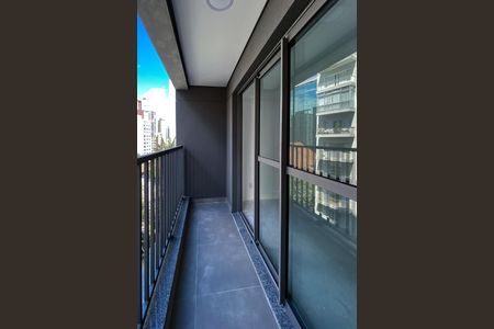 Studio à venda com 30m², 0 quarto e sem vagaVaranda