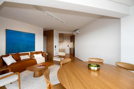 Sala de apartamento para alugar com 1 quarto, 75m² em Pinheiros, São Paulo