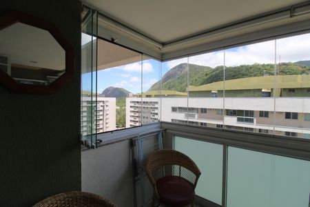 Sala - Varanda de apartamento à venda com 2 quartos, 66m² em Recreio dos Bandeirantes, Rio de Janeiro