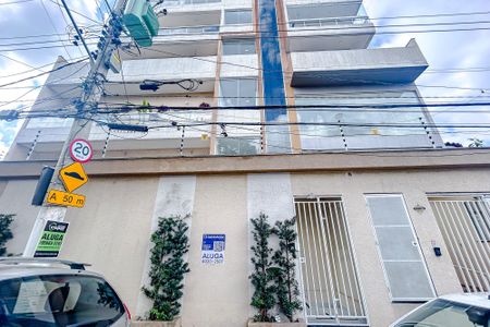 Fachada com Plaquinha de kitnet/studio à venda com 1 quarto, 36m² em Vila Granada, São Paulo