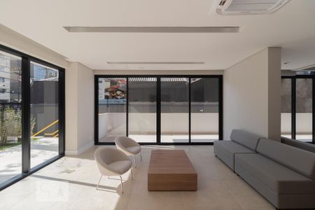 Studio para alugar com 40m², 1 quarto e 1 vaga Studio para alugar com 40m², 1 quarto e 1 vagaÁrea comum - Salão de festas