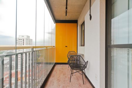 Studio para alugar com 40m², 1 quarto e 1 vaga Studio para alugar com 40m², 1 quarto e 1 vagaVaranda