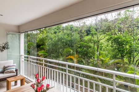 Varanda gourmet de apartamento à venda com 4 quartos, 105m² em Jardim Tupanci, Barueri