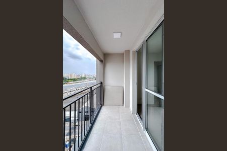 Varanda da Sala de apartamento para alugar com 2 quartos, 50m² em Belenzinho, São Paulo