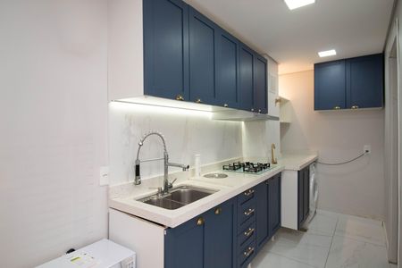 Cozinha - Armários de apartamento à venda com 2 quartos, 37m² em Vila das Bandeiras, Guarulhos