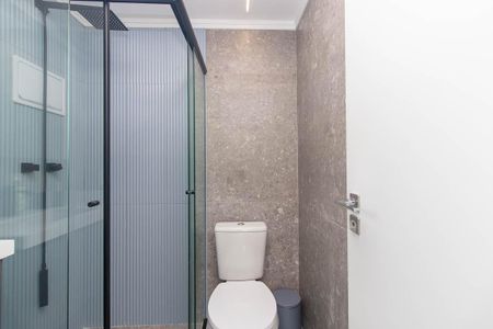 Banheiro de kitnet/studio à venda com 1 quarto, 26m² em Tucuruvi, São Paulo