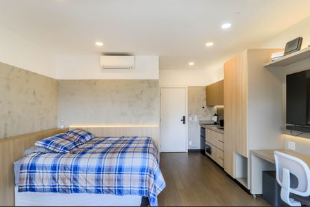 Studio de kitnet/studio para alugar com 1 quarto, 28m² em Jardim das Acacias, São Paulo